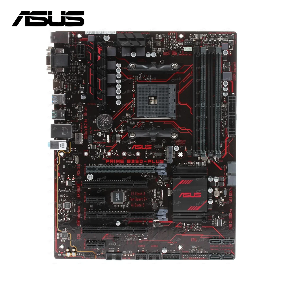 Asus Prime B350-Plus ATX DDR4 AMD B350 중고 마더보드 AM4 소켓 할인이벤트