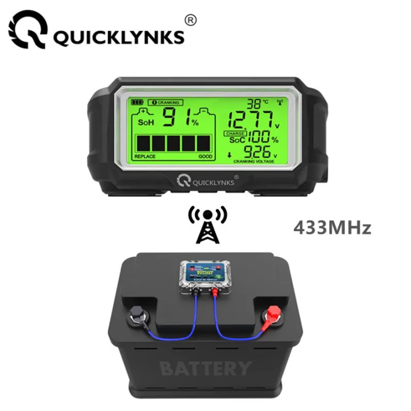 QUICKLYNKS BM5-D 12V LED 배터리 테스터 모니터 헤드 업 디스플레이 전문 배터리 상태 테스터 분석기 충전 테스터 도구 알리 상품 추천